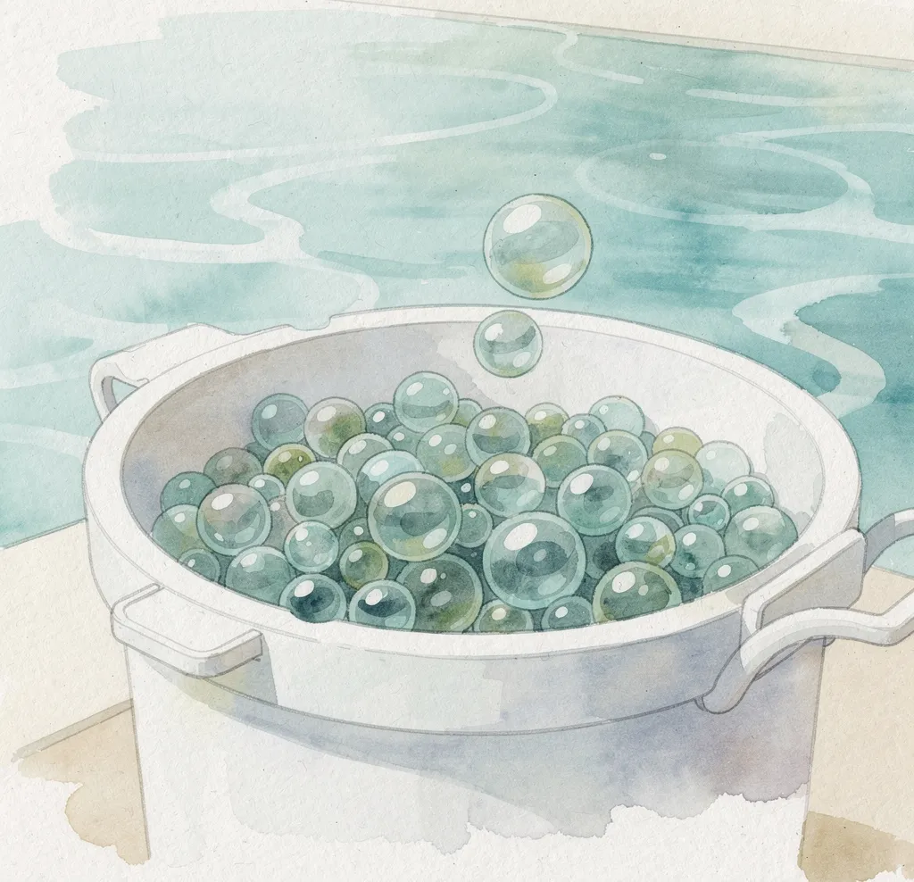 billes de verres pour filtre piscine