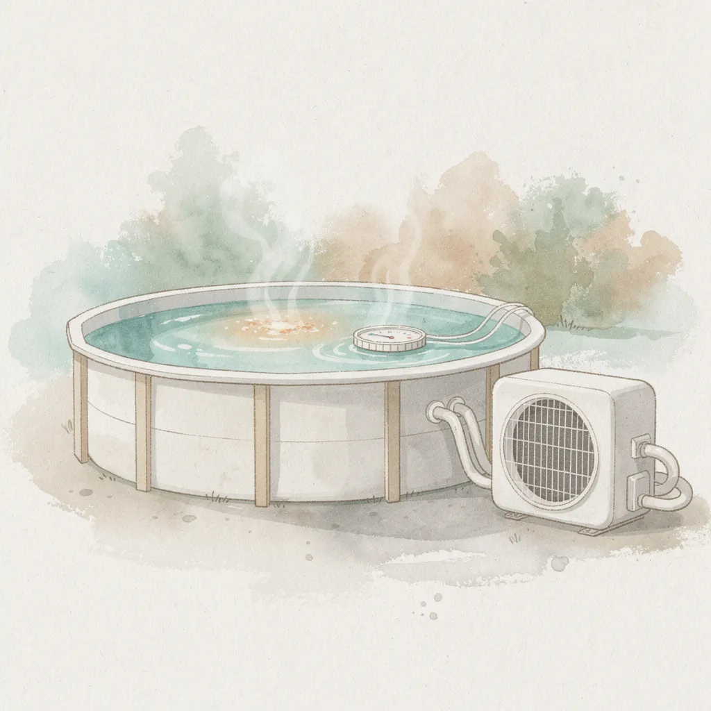 chauffer une piscine hors sol