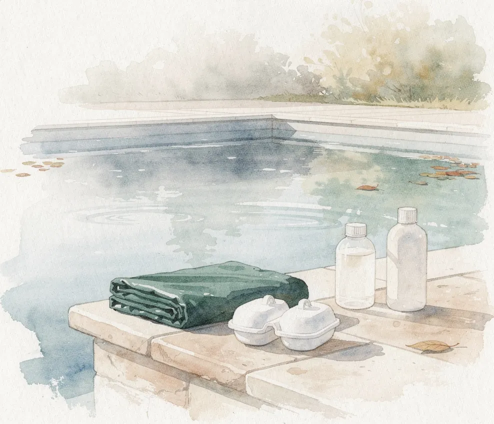 hivernage piscine produits