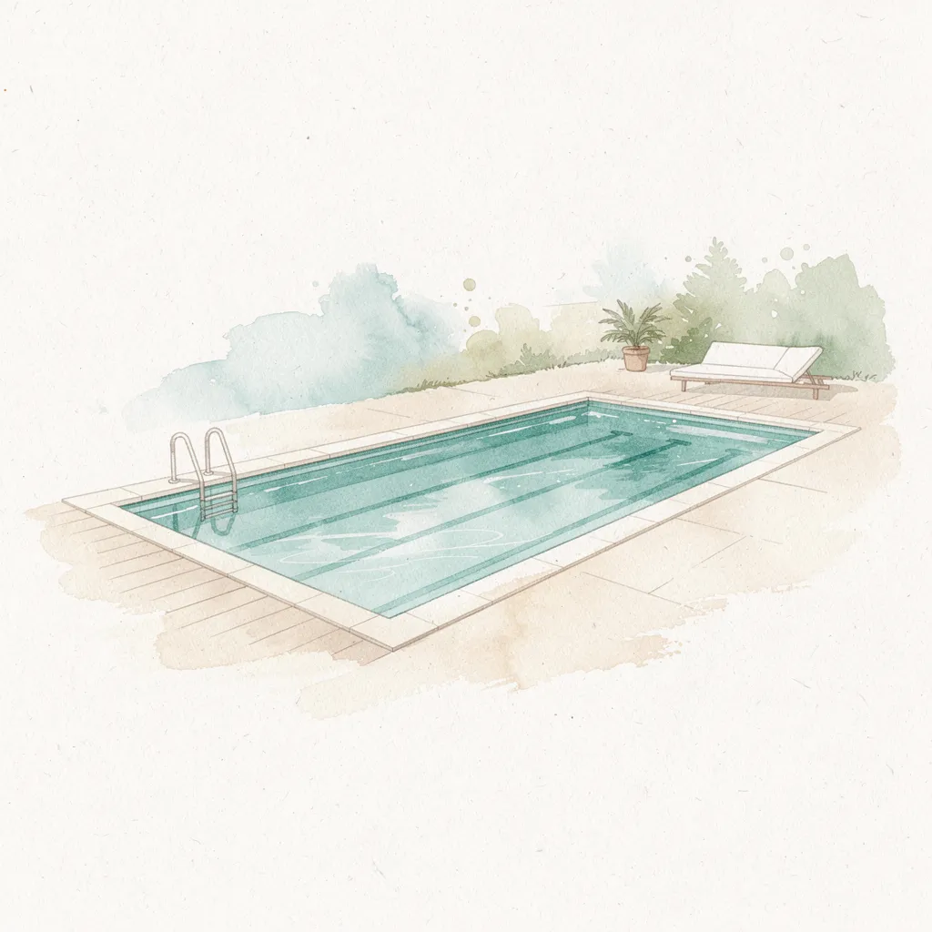 piscine couloir de nage