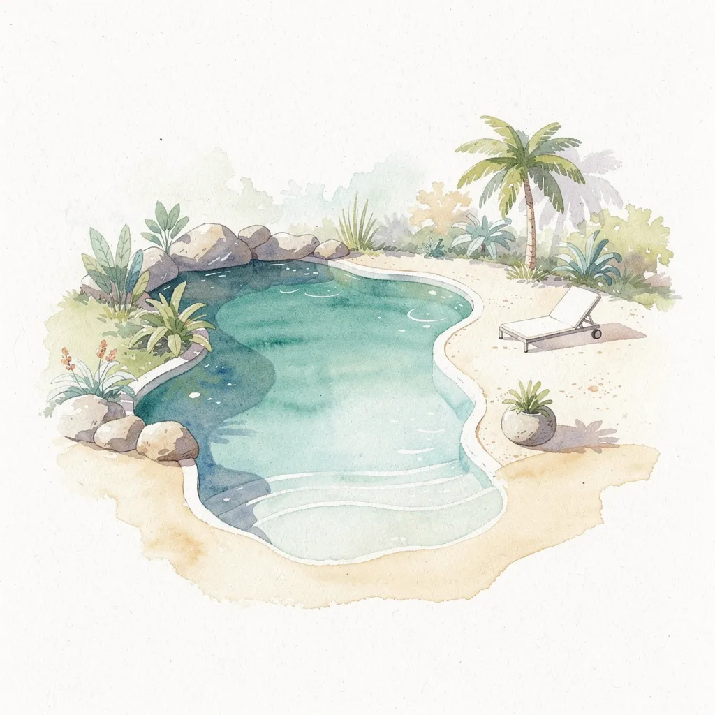 piscine lagon