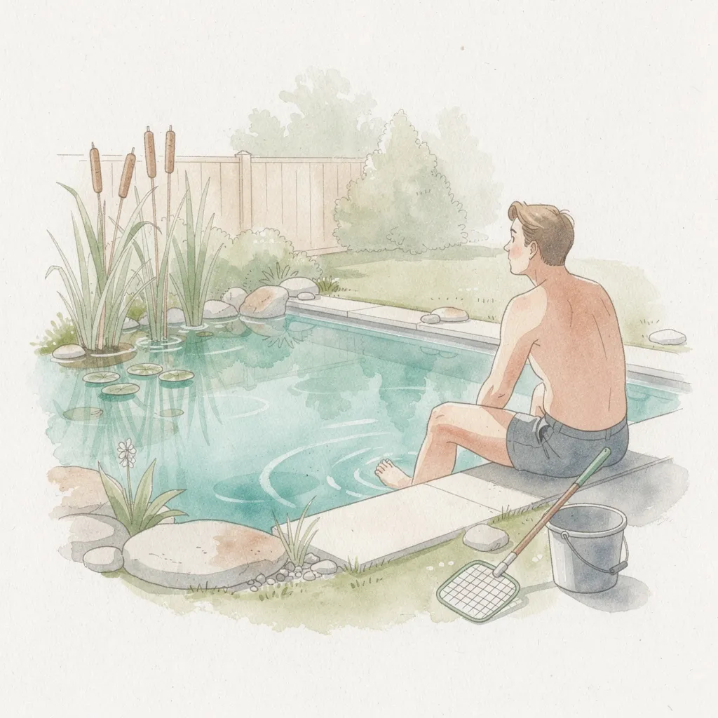 coût d'entretien annuel : la bonne surprise de la piscine naturelle