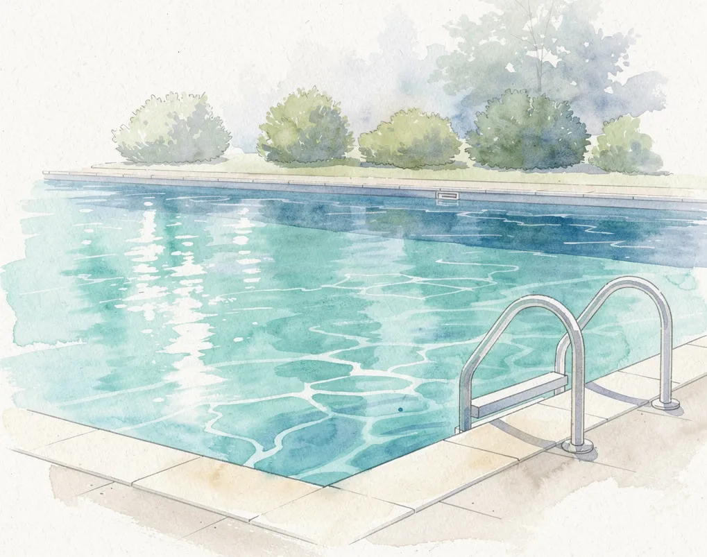 H2O en piscine : pH, chlore et température expliqués simplement