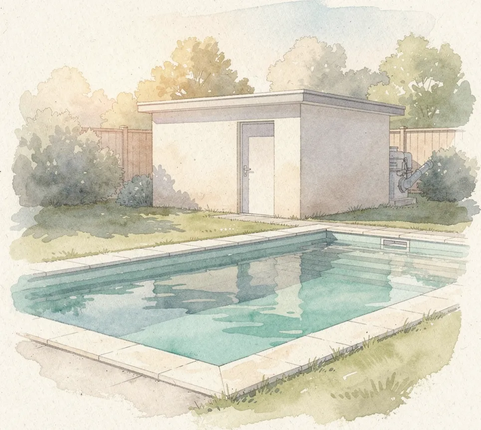 Local piscine enterré : préfabriqué ou maçonné ?