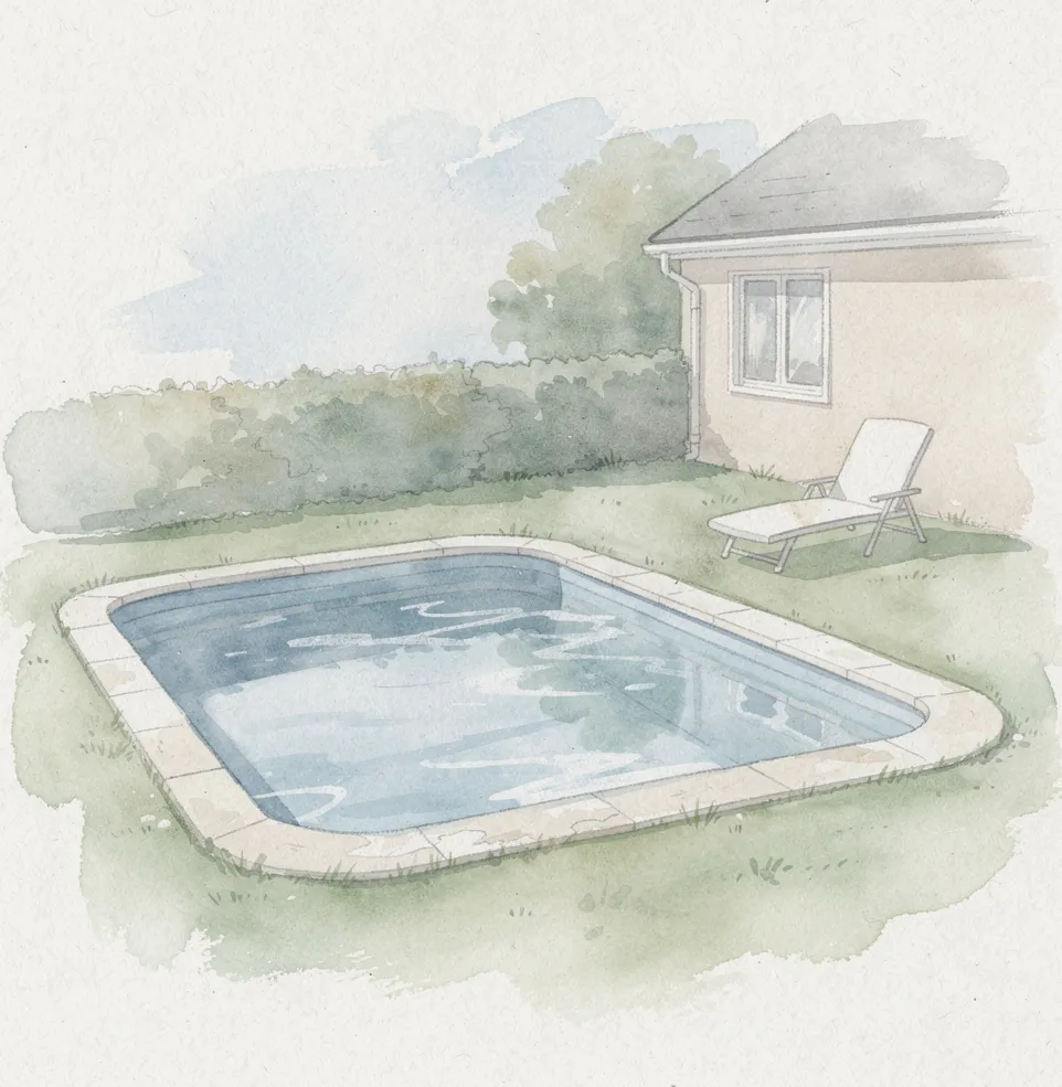 Quelle surface de piscine pour éviter les taxes en 2026 ?