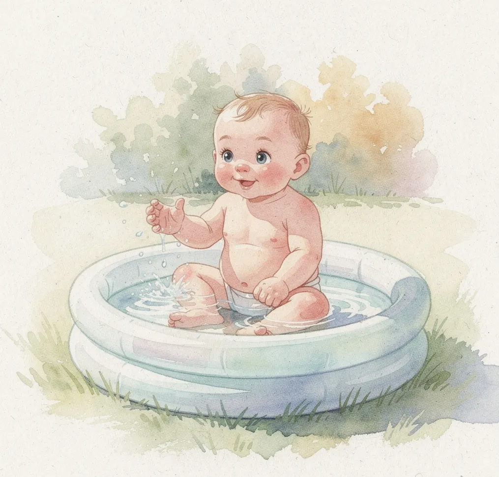Quelle piscine choisir pour un bébé de 1 an ?