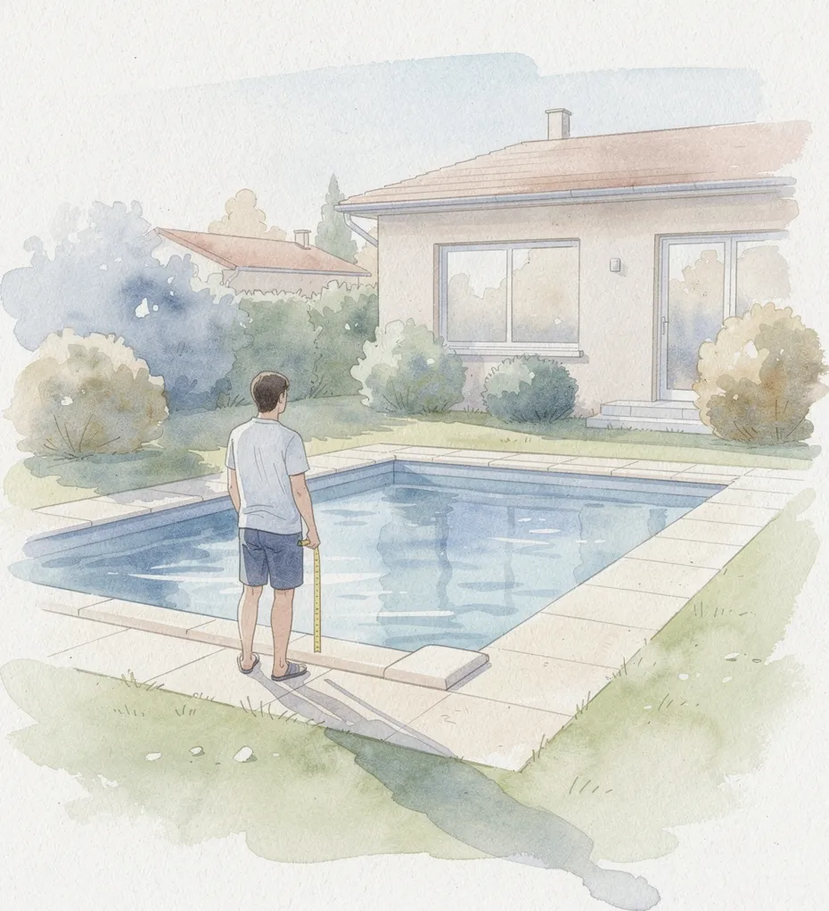 Quelle taille de piscine pour rester non imposable ?