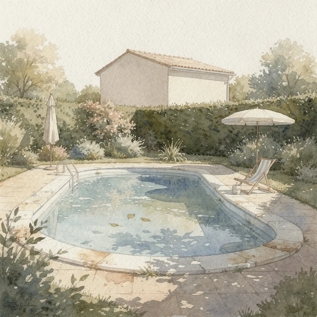 piscine non déclarée de plus de 10 ans
