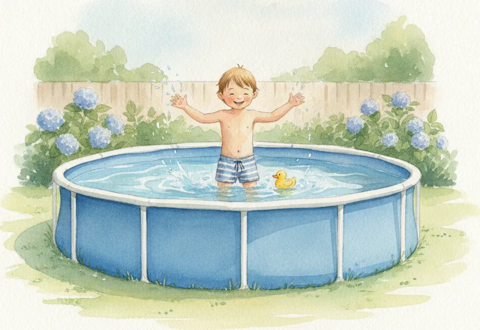 piscine tubulaire enfant