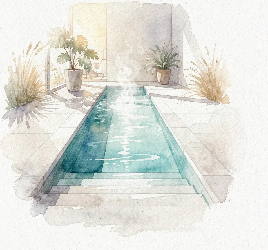 couloir de nage spa