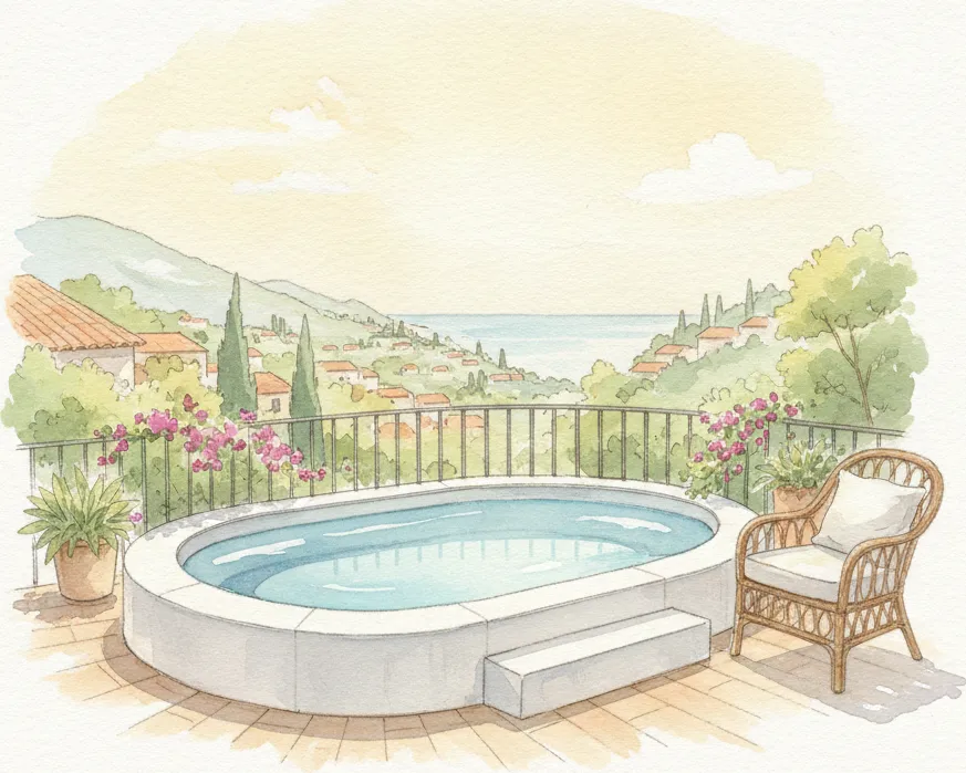 Petite piscine sur balcon : peut-on vraiment en installer une ?